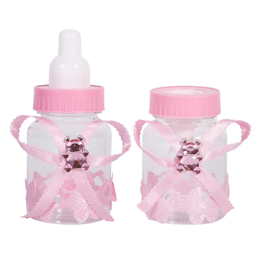 Alomejor Set di Bottiglie Uniche 50 Pezzi, Portafavori per Baby Shower