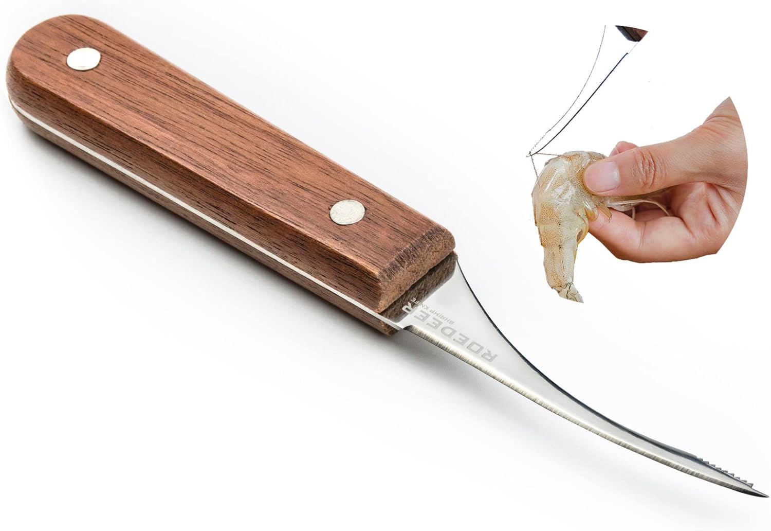 ROEDEER Shrimp Deveiner Knife,Sharp Stainless Steel Blade