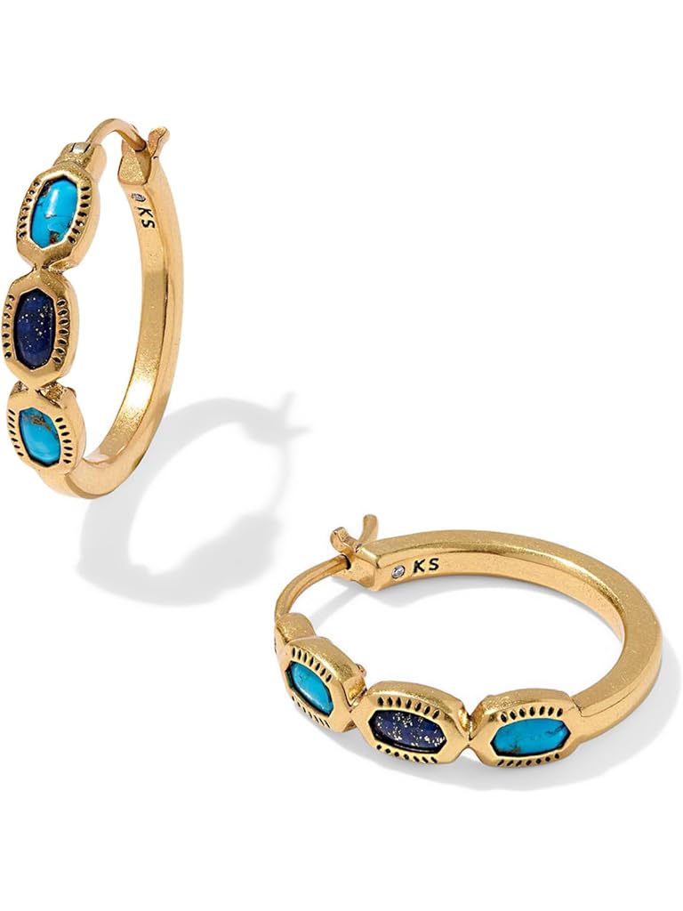 Multi Kendra Scott Mini Elisa Hoop Earrings