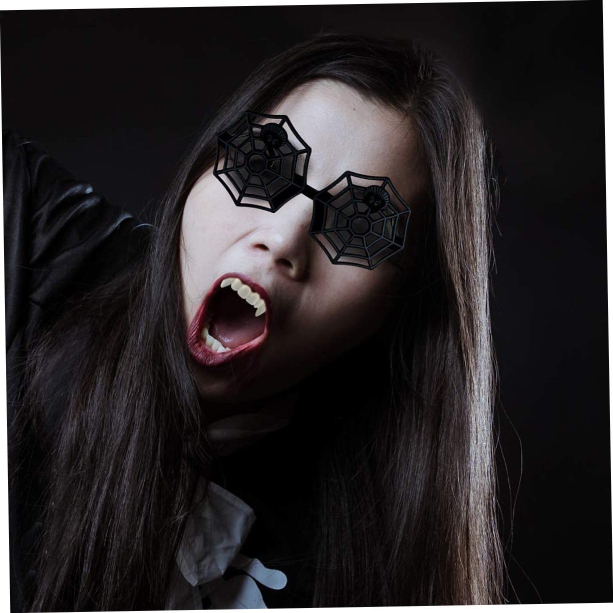 Set De 12 Dientes De Halloween – Dentaduras Postizas De Demonio Para Niños Y Adultos, Ideales Para Disfraces, Cosplay Y Fiestas