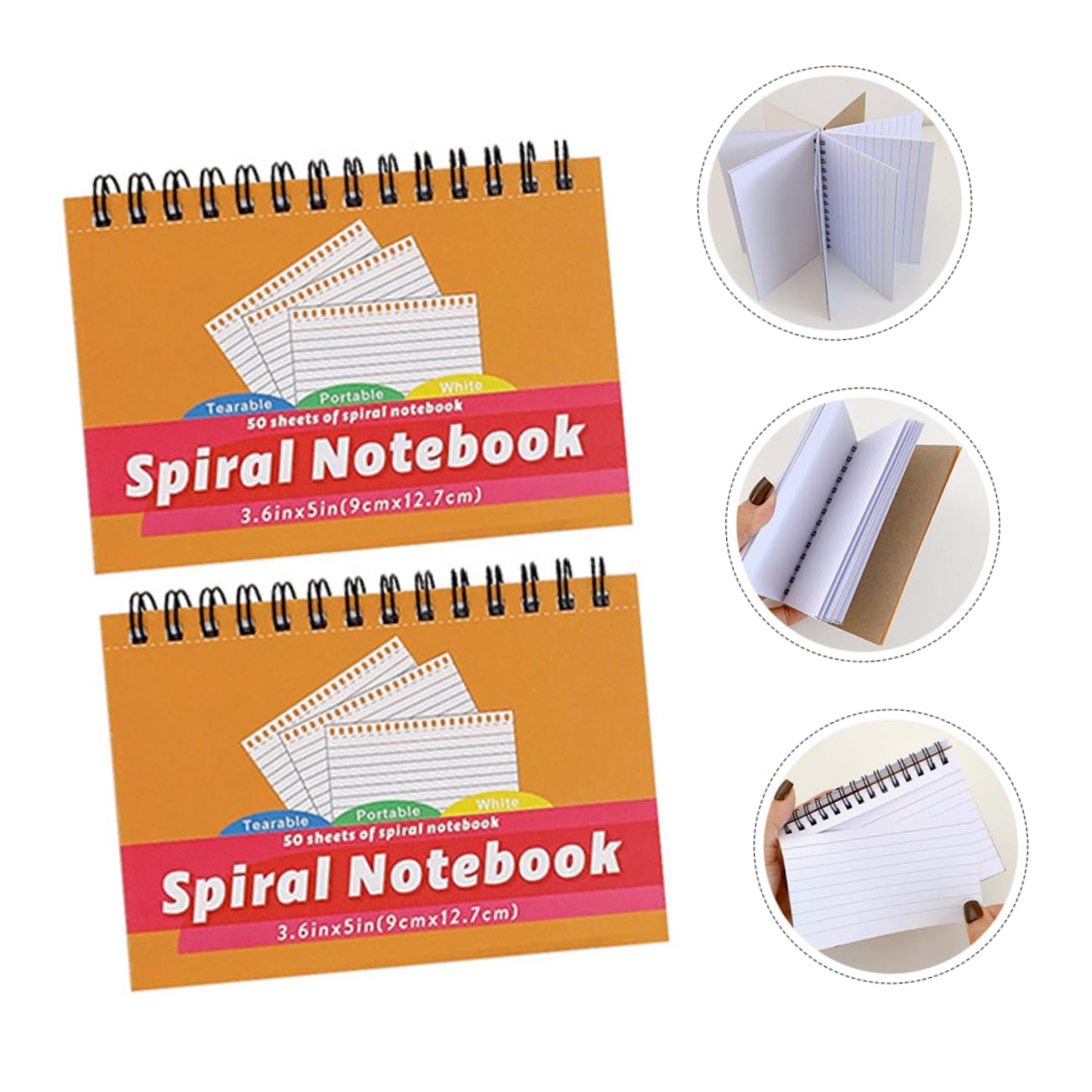 5 Pièces 2 notes autocollantes sur fiche cahier notes enseignant cahier de note the cahier journal Des cahiers cartes blanches blocs-notes pratiques blocs de planification Papier
