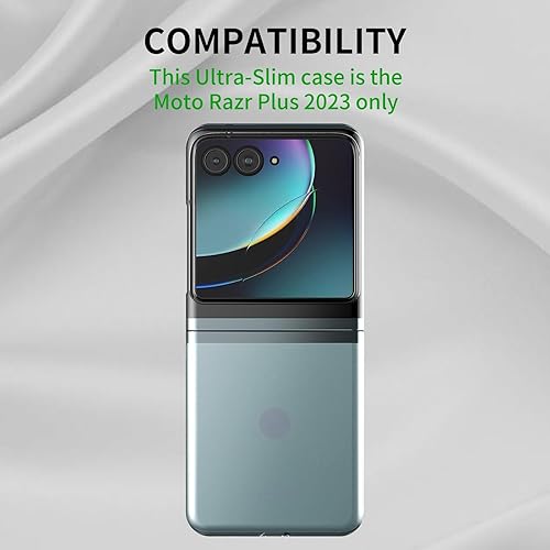 Miniatura 2 de Funda protectora para Moto Razr Plus 2023 para Motorola Razr Plus, delgada, ligera, dura, a prueba de golpes, funda protectora para Motorola Razr