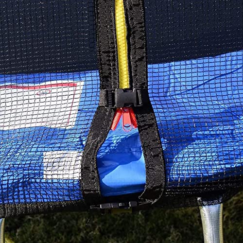 Image of Shopster GS 10 Feet Fitness Jumper Trampoline Bouncy with Safety Net (Capacity Upto 200 kgs), Cushioned Poles, Jumping with Ladder, Sturdy Frame for Kids & Adults Indoor & Outdoor Heavy Duty (10 ft)