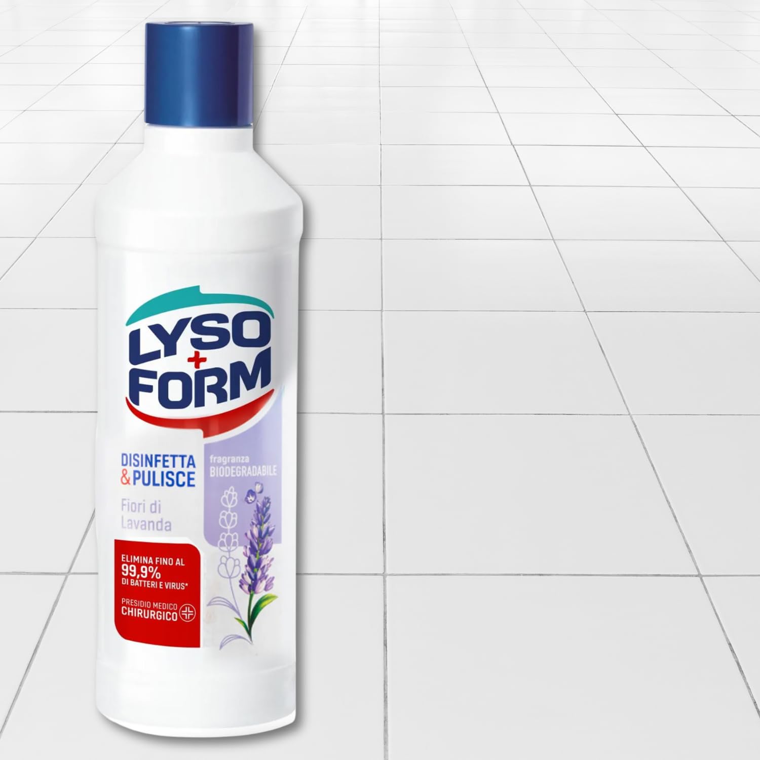 Detergente Pavimenti Disinfettante Profumo Lavanda – 1100 ml kit con Spugna Brandizzata SPESA & RISPARMIO Inclusa – Variazioni 4/8/12 Pezzi (8)