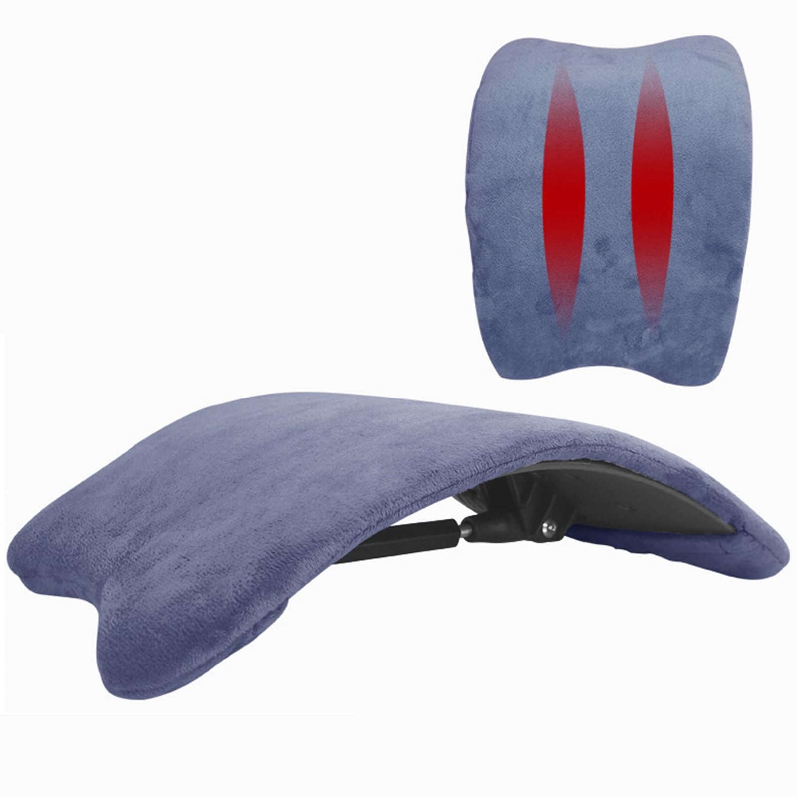 Back Stretcher for Lower Back Pain Relief, Upper & Lower Back Support Spine Board with Magnetic Acupressure Points Stretch Therapy for Relaxation (Blue)