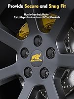 Vista 6 de MIKKUPPA Tuercas negras M12 x 1.5 – Repuesto para Ford Fusion Focus Escape, Honda Accord Civic CRV, Chevy Cruze Malibu, Jeep Compass Patriot