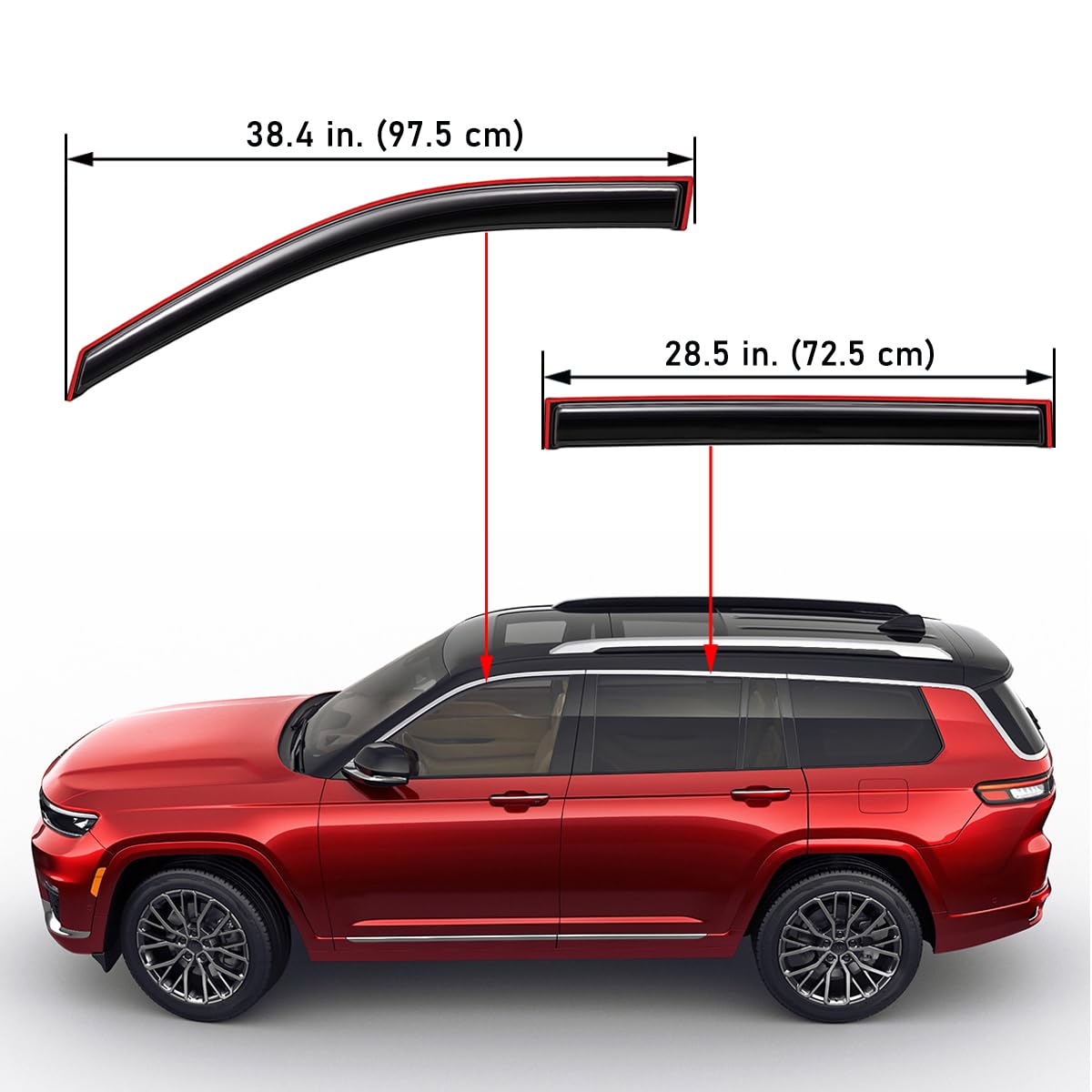 In-Channel Rain Guards For 2007 - 2014...