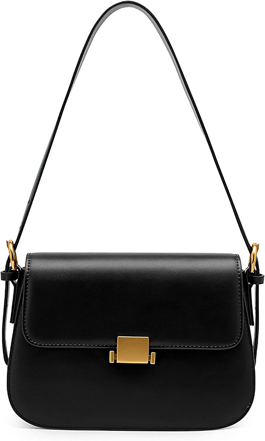 Zecmos Womens Shoulder Bag Genuine Leather Purses for Women Real Leather Crossbody Bags Small Handbag Clutch Purse