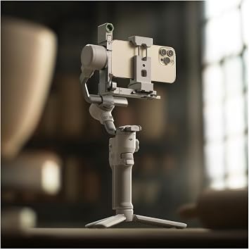DJI RS 4 Mini - Gimbal Stabilizer for Camera with Auto Axis Locks, Payload, Intelligent Tracking, Camera Gimbal and Native Vertical Shooting Bundle with Weatherproof Hard Case (2 Items)