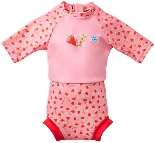 Splash About Happy Nappy Sunsuit - in-Built Swim Diaper
