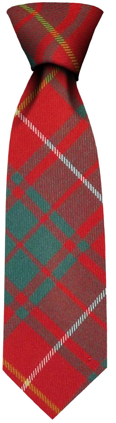 I LUV LTD Gents Neck Tie Bruce Ancient Tartan Lightweight Scottish Clan Tie