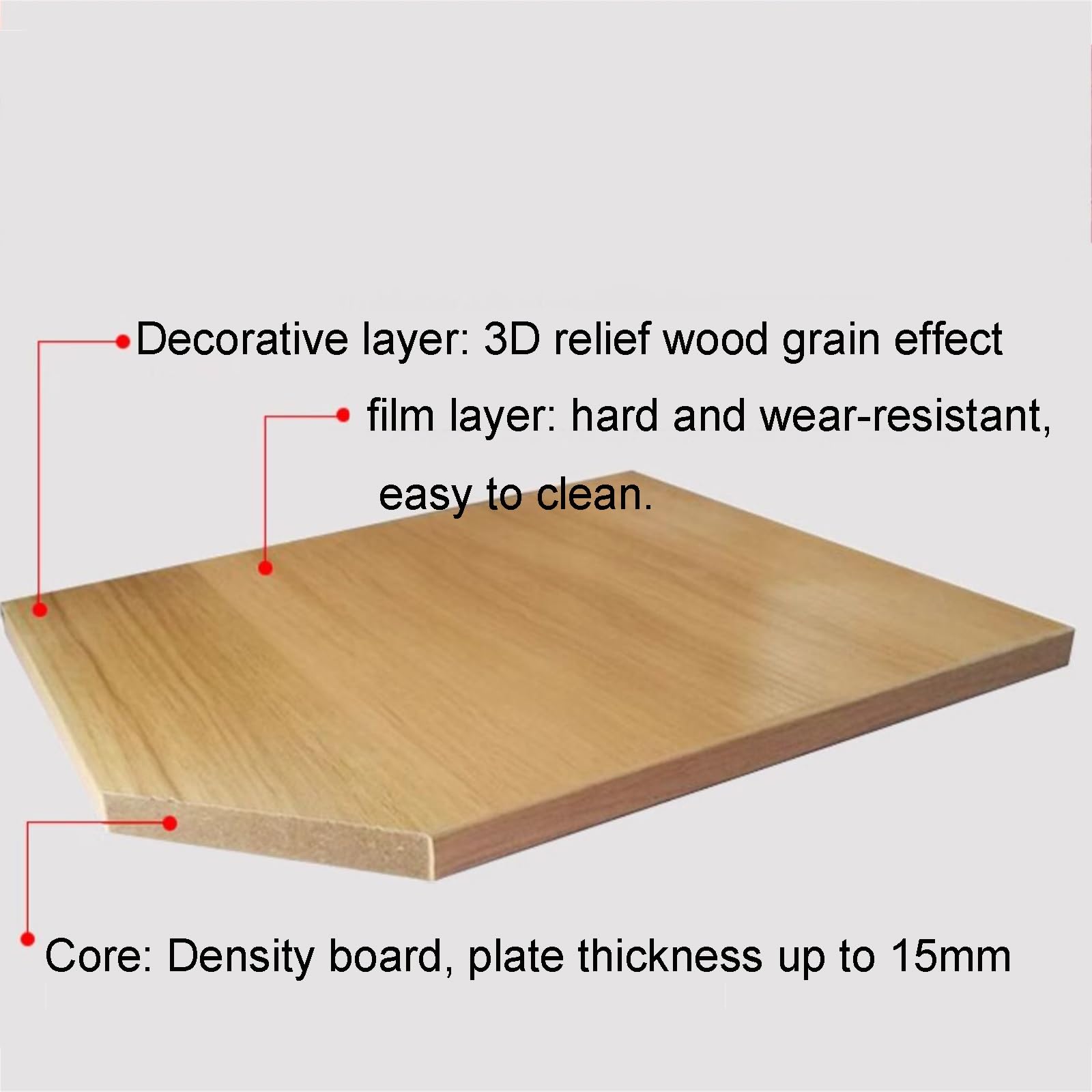 Kassentheke Aus Holz Moderne Rezeptionstheke Willkommenstheke Für Das Büro Offene Ablage Mit Regal Kann Für Schulreferate Verwendet Abgerundete Ecke Design(Natural)