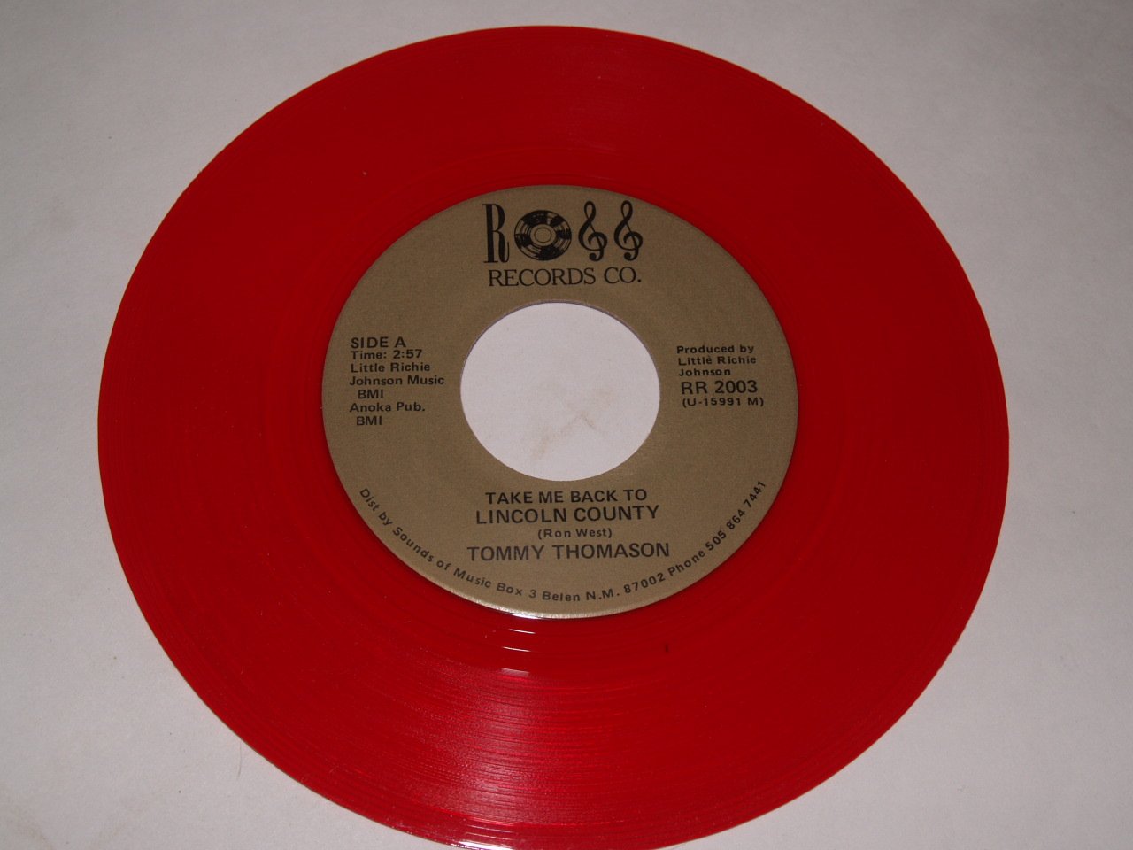 Take Me Back to Lincoln County / Trouble on My Hands