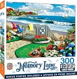 MasterPieces 300 Piece EZ Grip Jigsaw Puzzle - Coastal Getaway - 18"x24"