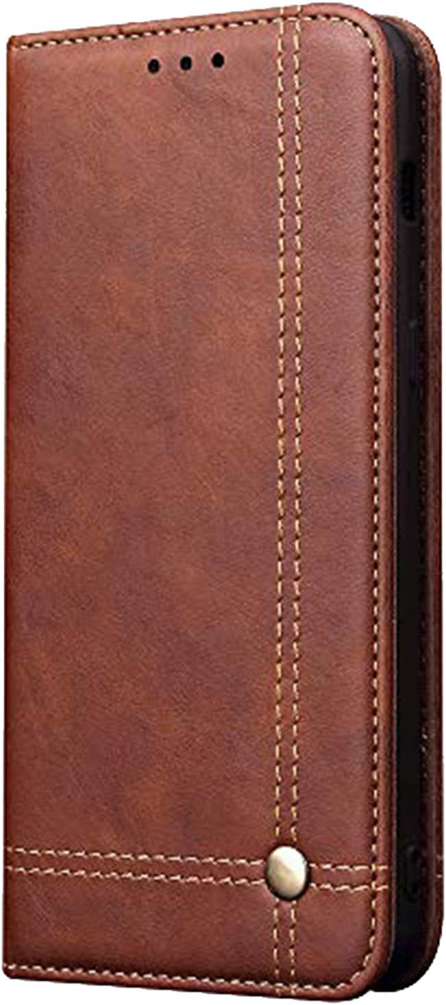 S10 Plus Wallet Case Card Holder Compatible with Samsung Galaxy S10Plus TPU Cover PU Leather Flip Fold Kickstand Coque glaxay S 10 + Skin 6.4 inch (Brown)