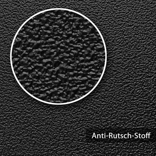 novely® ANTI-RUTSCH-STOFF - Robuster Polyesterstoff mit Anti-Slip-Beschichtung - Wasserfester Stoff - Rutschfeste Meterware 1lfm