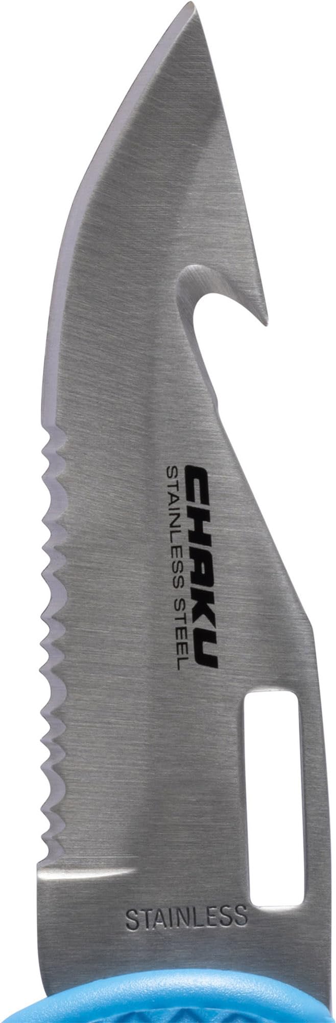 CRESSI Chaku Knife - Coltello Subacqueo con Doppia Lama Seghettata e Liscia, Ideale per Apnea e Immersioni, Adulto Unisex