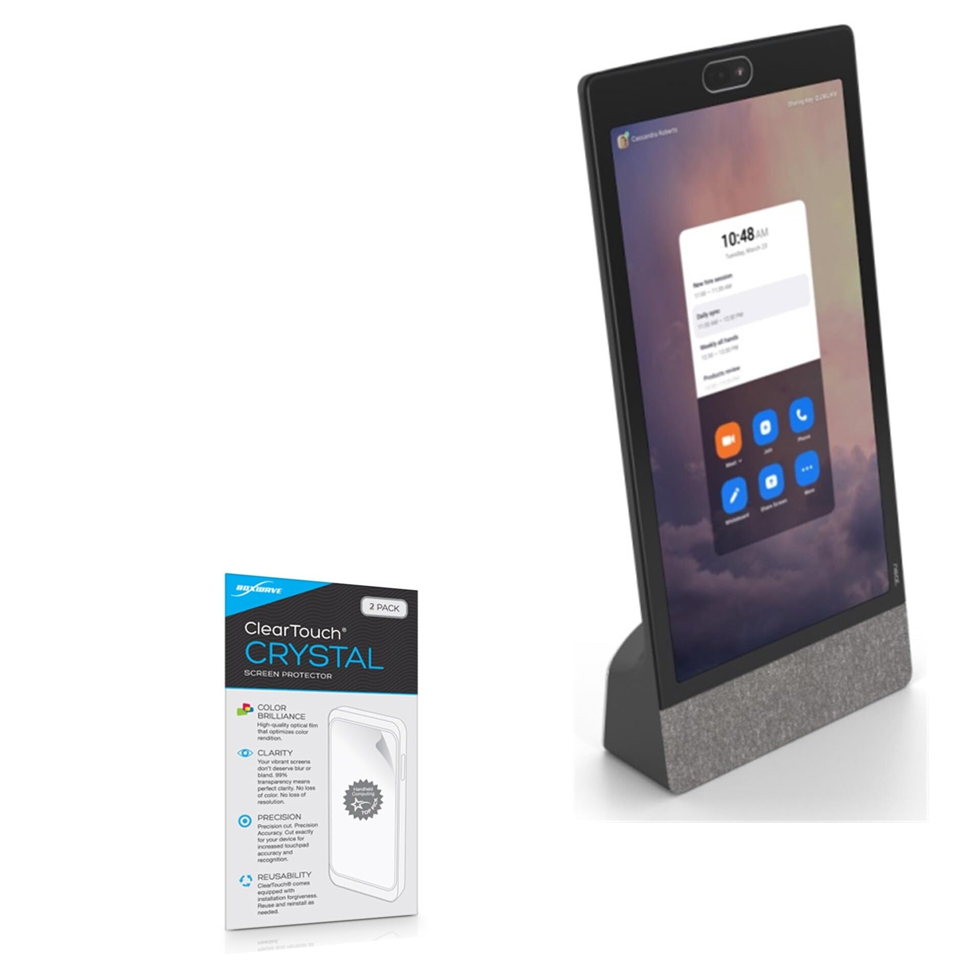 BoxWave Screen Protector Compatible with Neat Video Conferencing (15.6