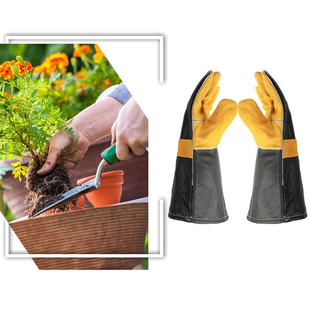 Guanti Da Saldatura In Pelle - Resistenza Al Calore 350°C, Per Lavori Pesanti - Foto 4