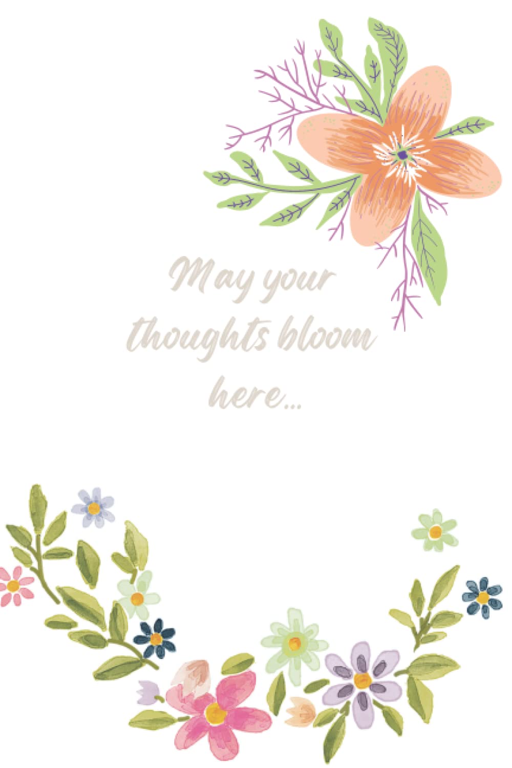 My Journal Summer flowers