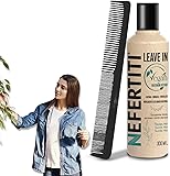 Leave In Vegan Maximum Repair con queratina vegana + peine graduado ALFAMAR, macadamia y aceites naturales que reparan, hidratan y fortalecen el cabello sin enjuague
