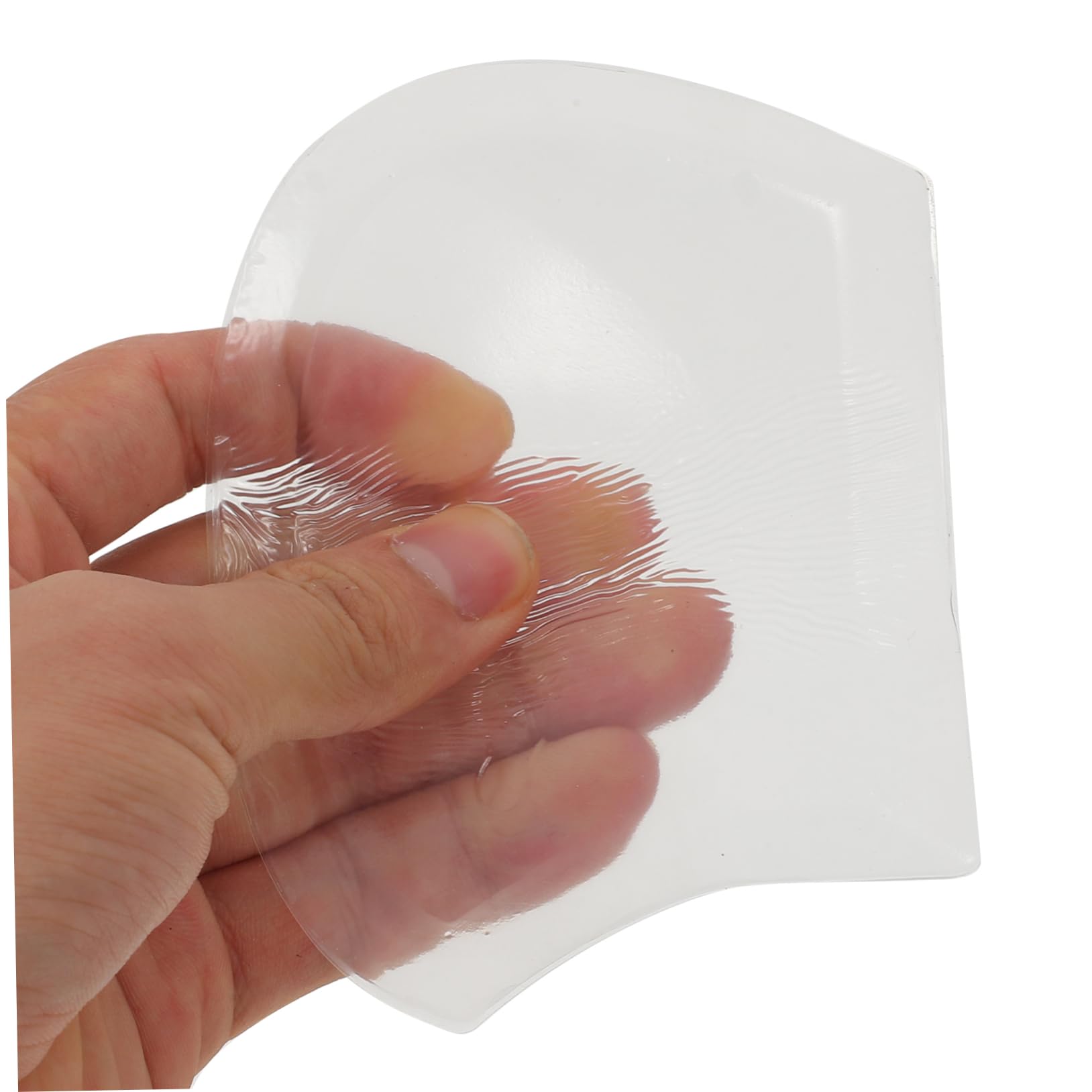 KOMBIUDA 1 Pair Arch Half Pad Reusable Arch Support Arch Supports Bands Flat Foot Insoles Foot Arch Support Brace Arch Support Bands Arch Support Shoe Insert Ankle Brace Transparent Gel