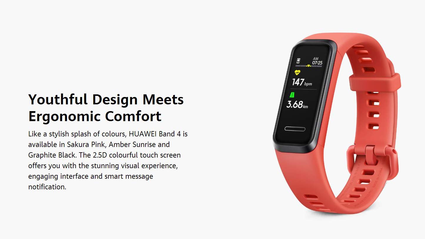 HUAWEI Band 4 Bracelet connecté Noir