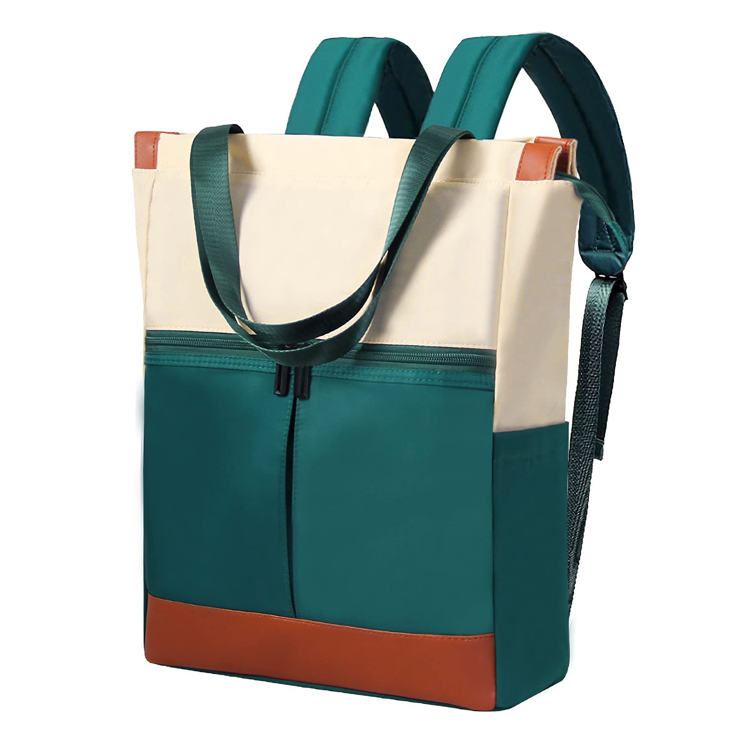 NIERBO Women's Bags Laptop Backpack - Nylon Bags Totes Handbag, Fashion Backpacks with Multiple Compartments for Office, Travel, School