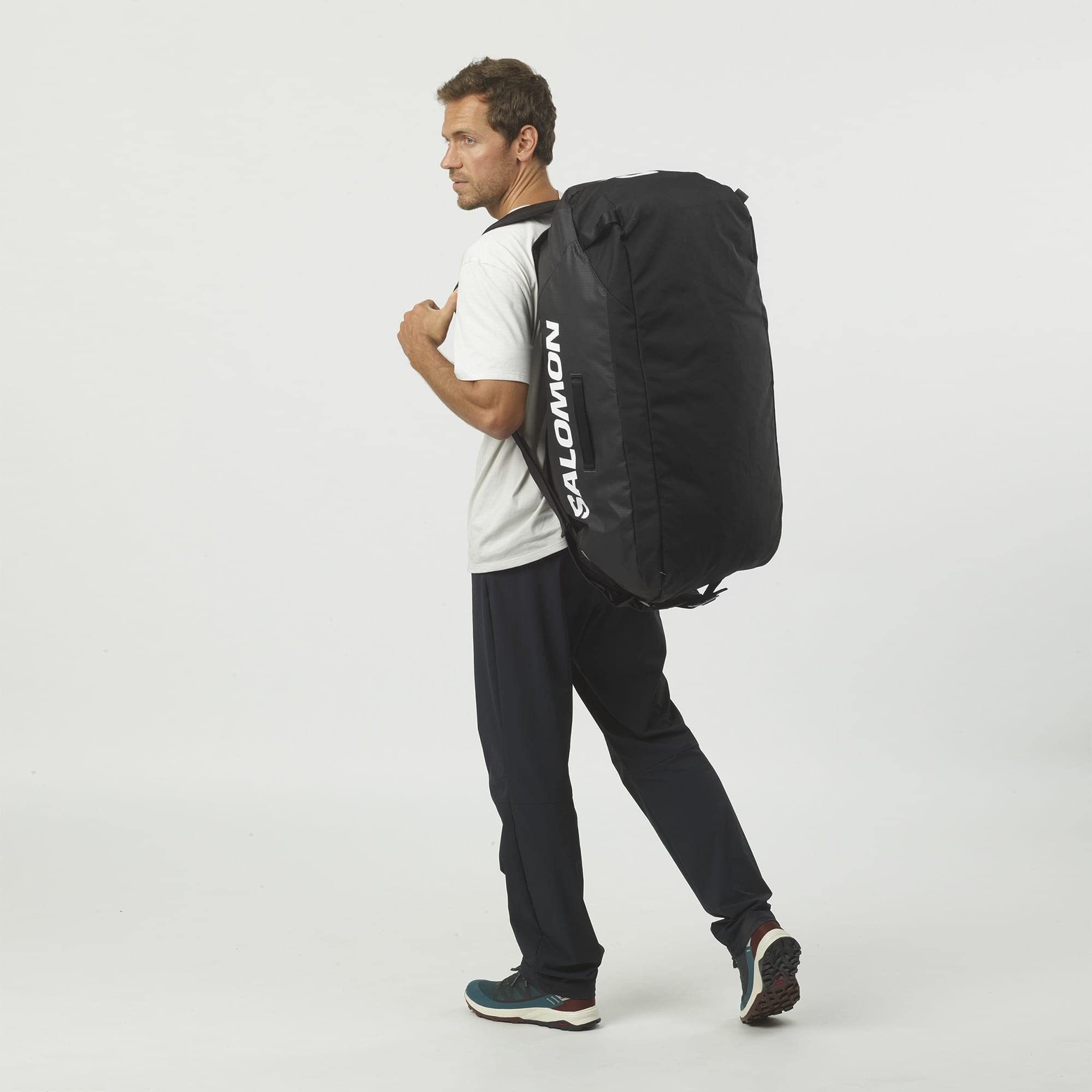 Salomon Duffel 70 Bolsa de viaje Unisex, Acceso fácil, Diseño práctico, Rendimiento duradero