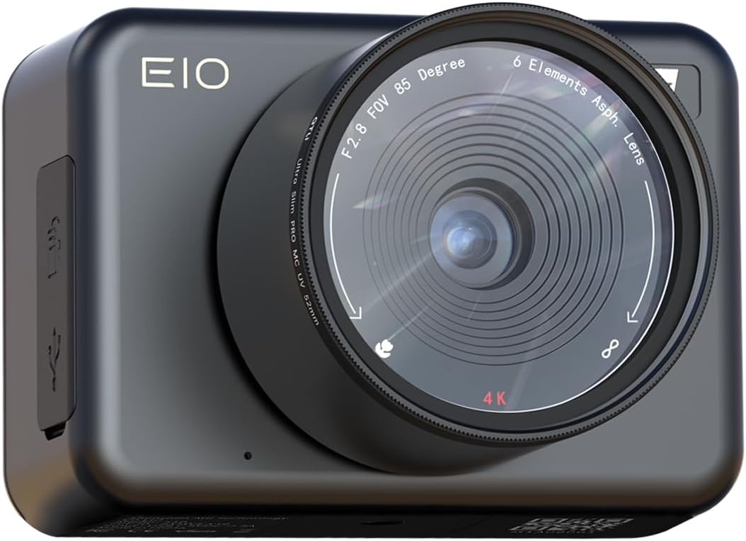 ATLI 4K E10 Time Lapse Camera - 8MP UHD Resolution Wi-Fi Control Live Preview Scheduled Capture Remote Access 6cm Macro Focus Timelapse Video Camera Includes 128GB Memory Card