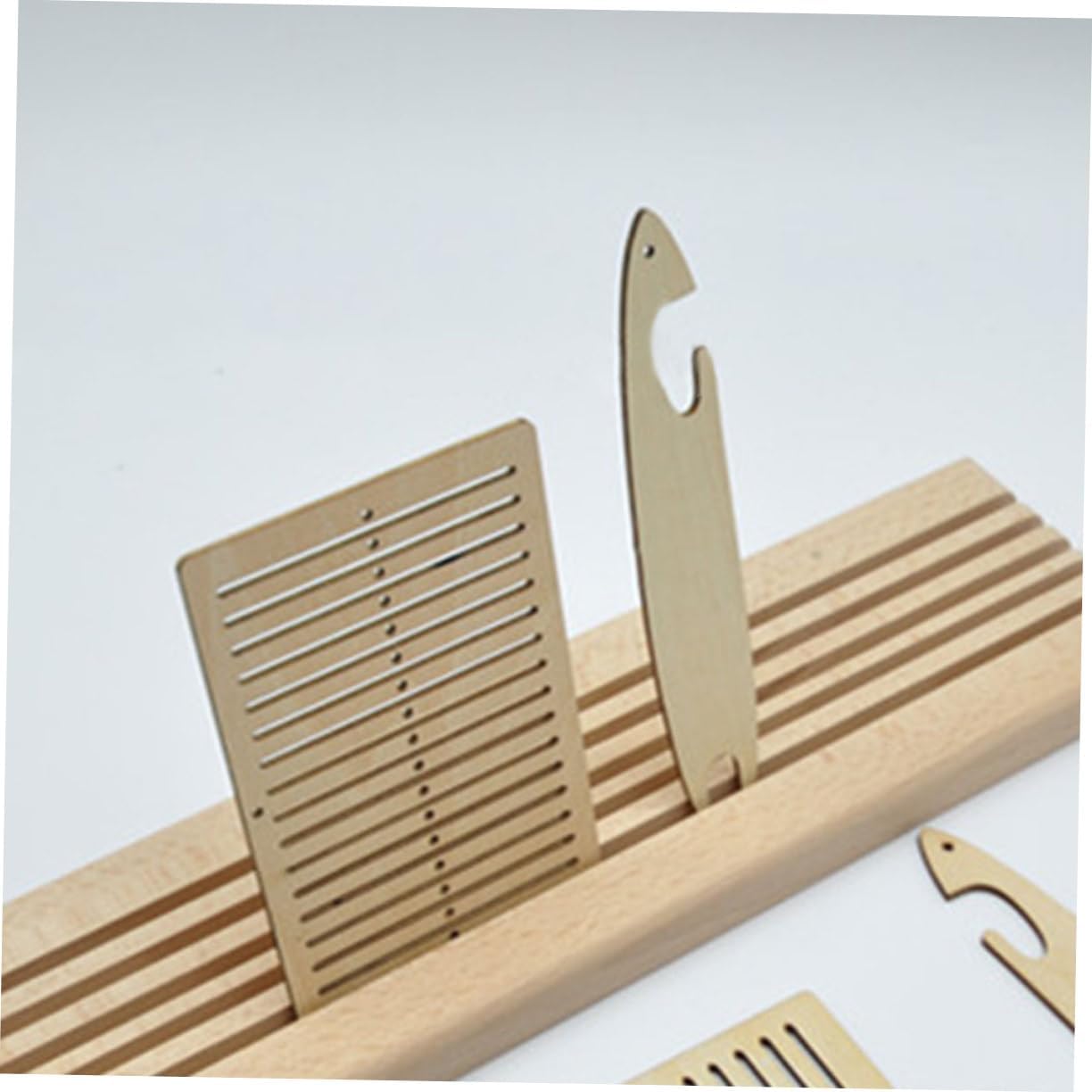 HOMSFOU Weave Tool for Belt Weaving DIY Hand Weaving Smooth Tips for Bracelet Making Kit