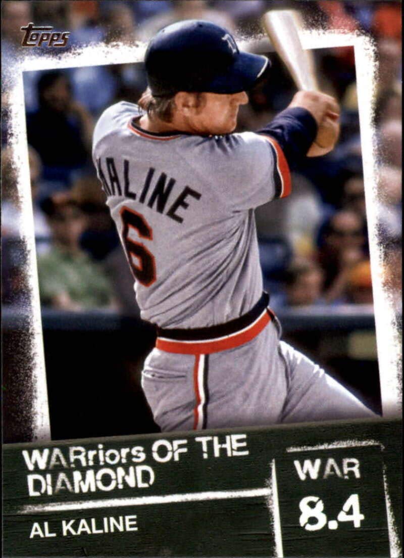2020 Topps Series 2 Baseball WARriors of the Diamond #WOD-49 Al Kaline Detroit Tigers Official MLB Trading Card