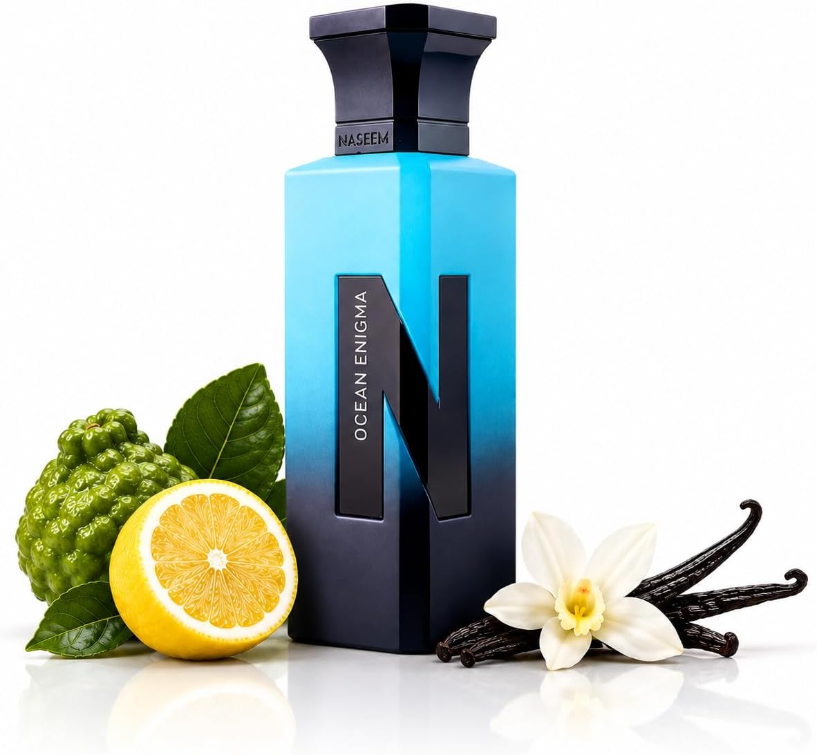 Naseem Ocean Enigma Eau de Parfum (75 ml) Unisex Fragrance for Men and Women with Fresh Citrus, Spicy, and Woody Notes - Ideal Scent for Daily Wear and Special Occasions, Refreshing Aroma