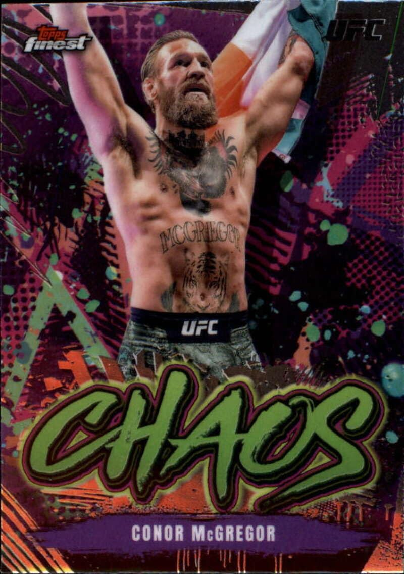 Amazon.com: 2024 Topps Finest UFC Chaos CHA-22 Conor McGregor