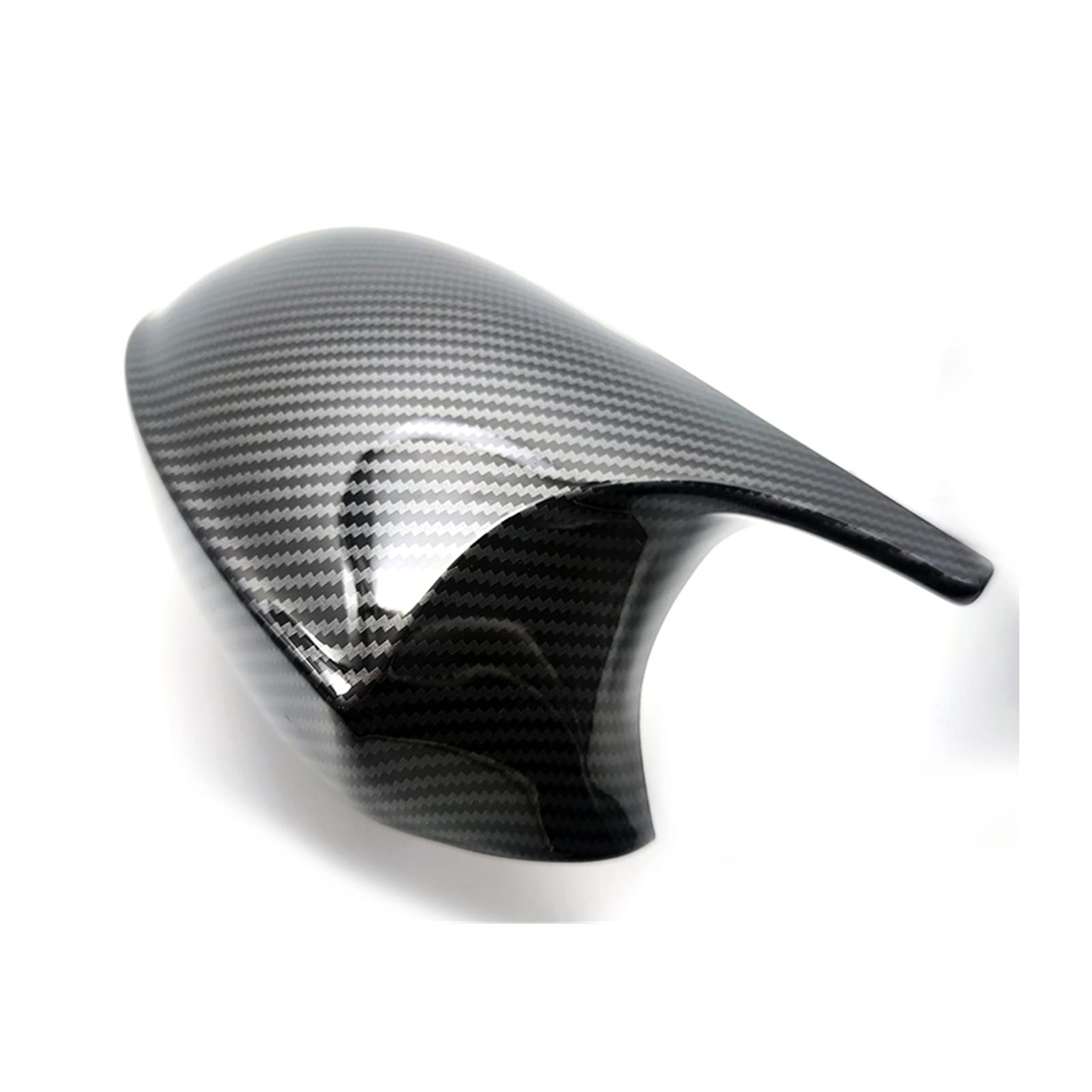 Viviance Styl M3 Wzór ABS Pokrowce na lusterka boczne kompatybilne z BMW E81 E82 E87 E88 E90 E91 2005-2007 E92 E93 2006-2009 - wzór z włókna węglowego