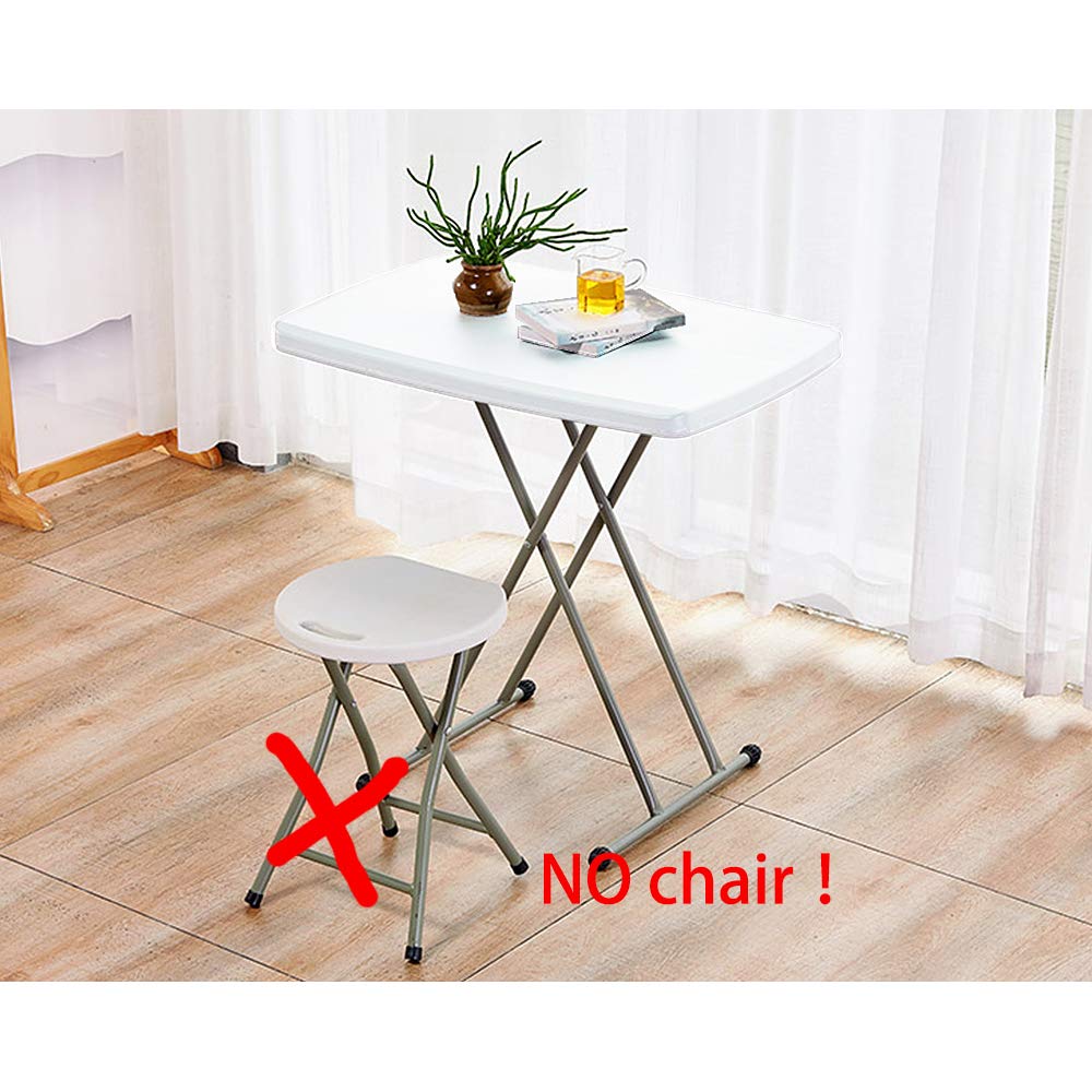 Table Pliante Plastique Hauteur Réglable Intérieur Extérieur