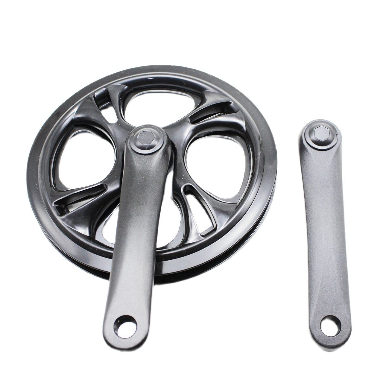 Guarnitura Bici Grulli per Bicicletta elettrica in Lega di Alluminio da 152 mm per crankset da Bici Pieghevole con Corona a Corona di crankset Road Bici Parti Guarnitura MTB