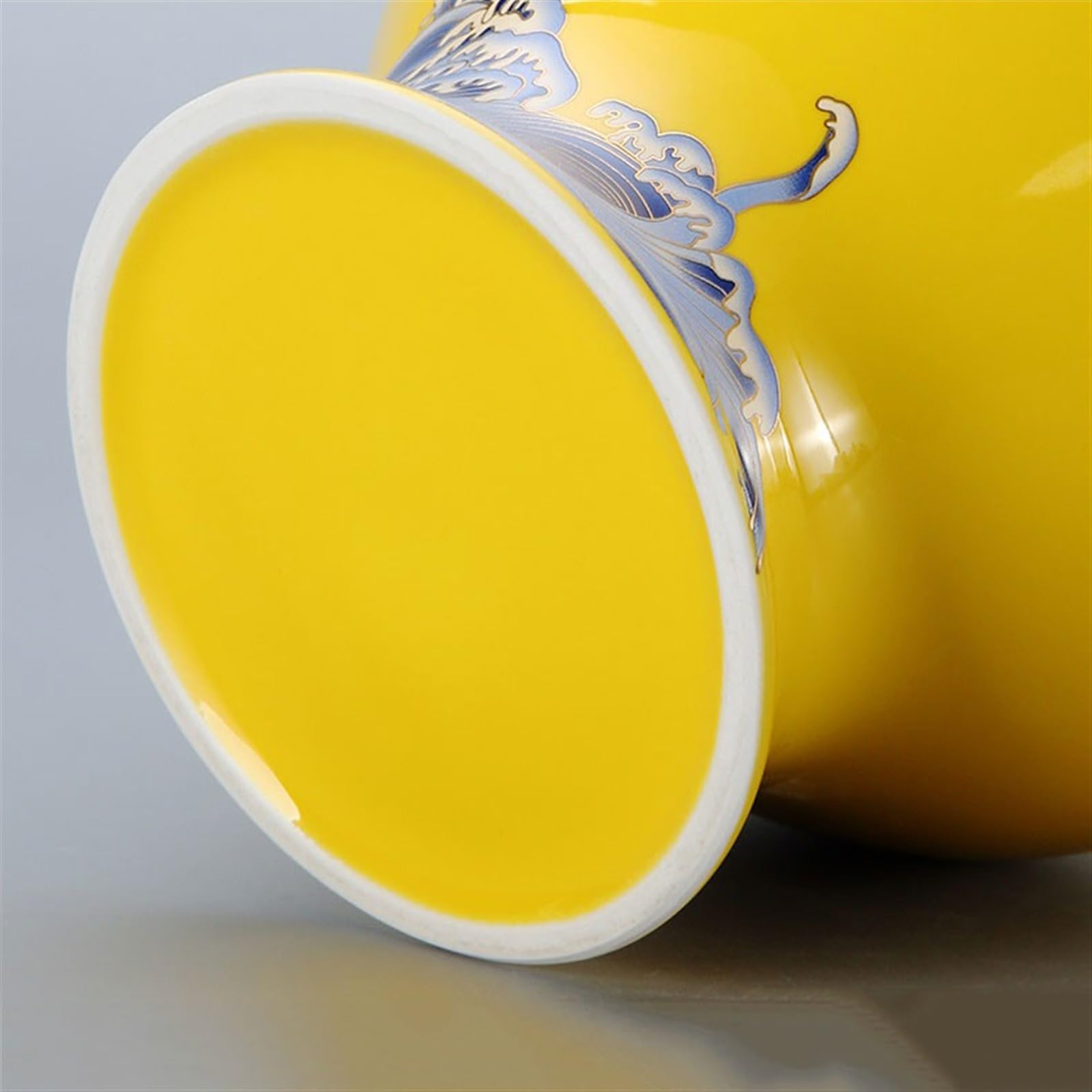 Pojemnik do przechowywania herbaty Luksusowy pojemnik do przechowywania gospodarstwa domowego Czarna herbata Pojemnik na zieloną herbatę Duży słoik Wysokiej jakości ozdoby ceramiczne dla Sugara(Mały)