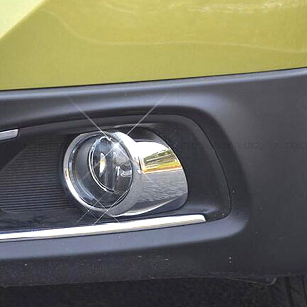 Kadore ABS Chrome Car Front Fog Light Cover Trim Bezel for Suzuki SX4 S-Cross SX4 Crossover 2014-2016 2PCS/Set