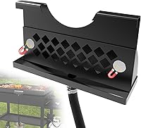 Vista 1 de Recogedor de grasa para Blackstone, embudo de drenaje de grasa trasero para parrilla plana Blackstone, accesorios Blackstone, puerta de grasa