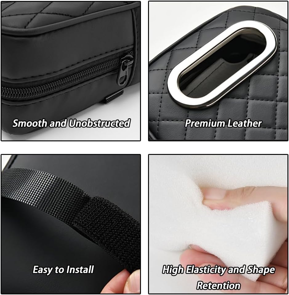 Center Console Armrest Cover for Toyota 4Runner VI V IV bZ bZ3X bZ4X C-HR II C-HR I C-HR+, Car Armrest Pad with Side Storage Pockets, Memory Foam Armrest Cushion for Car Interior,A