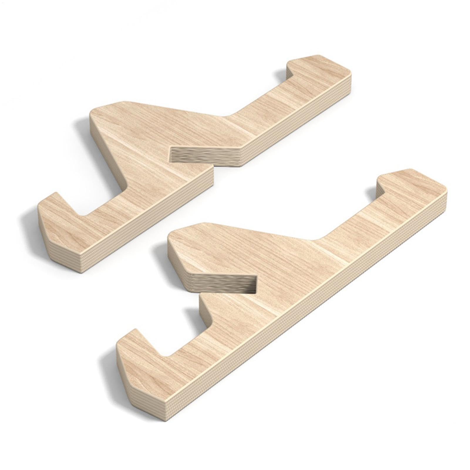 Skateboard-Ständer, Skateboard-Halterung, stilvolles bodenstehendes Holz-Snowboard-Display Rack für Enthusiasten und Sammler, 26,5 cm, platzsparendes Design