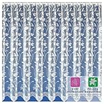 Maple Textiles Meadow Leaves Patterned Design Net Curtain Sold Per Metre Cut to Width for Windows Patio Doors Caravans (48"(122cm) Drop)