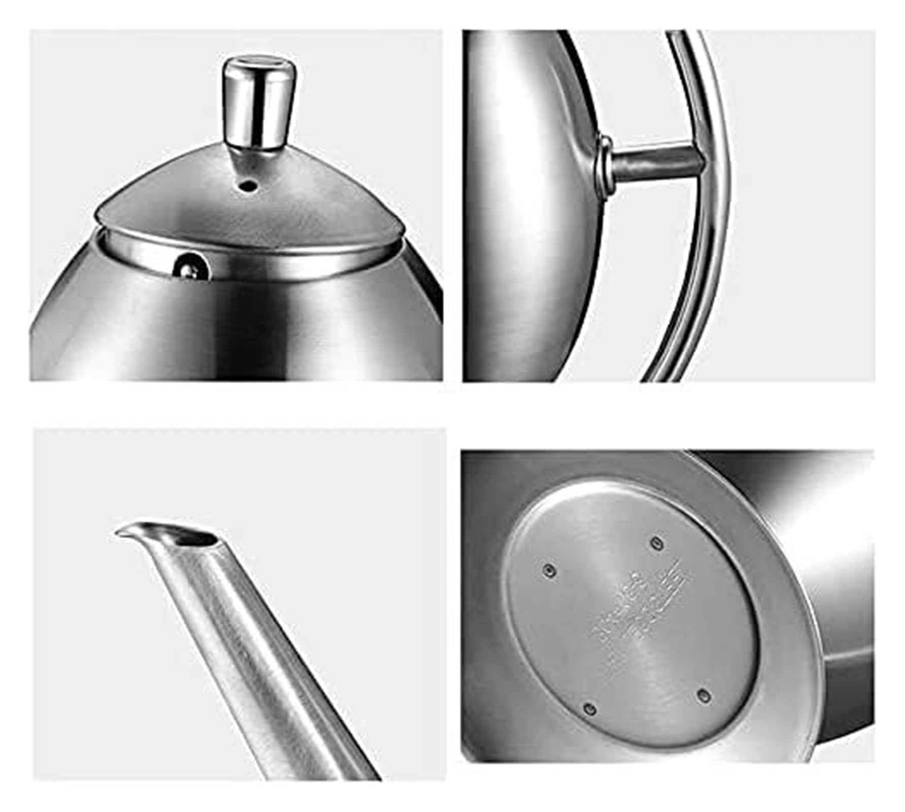 Dispensador de aceite y vinagre de acero inoxidable, 500 ml, con boquilla antigoteo, para cocina, salsa de soja, elegante y esencial para cocinar y aderezos