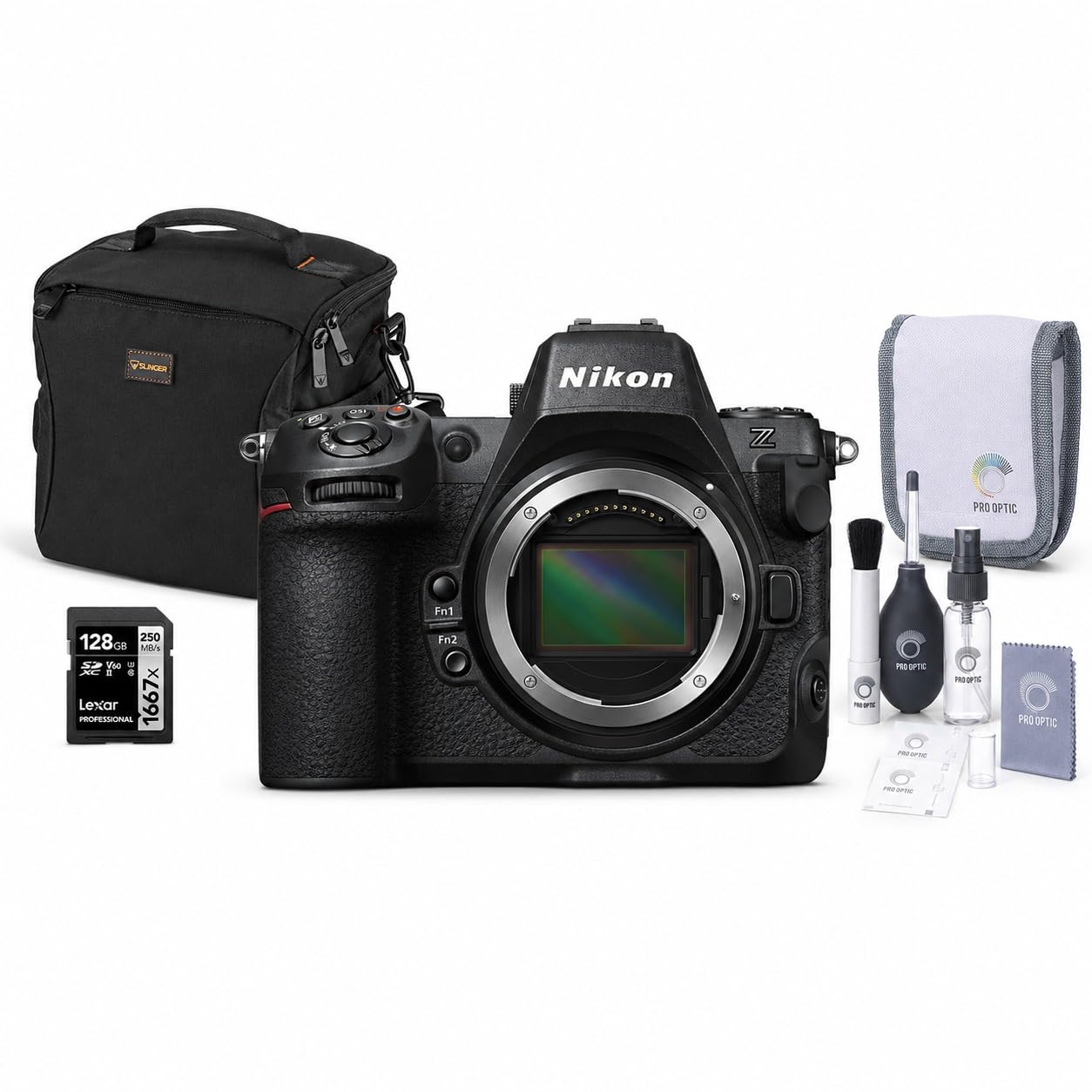 Amazon.com: Nikon Z8 Mirrorless Camera Body Bundle, 45.7MP Full
