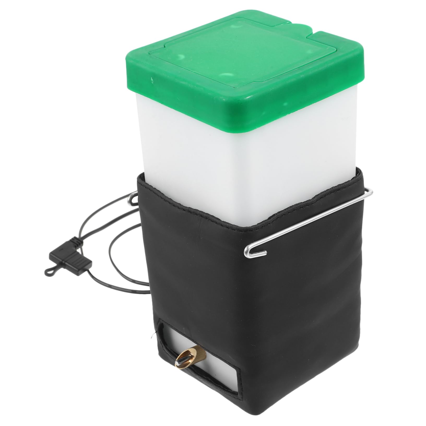 HANABASS Rabbit Waterer Heated Water Bottle Automatic Thermostat Pet Water Feeder