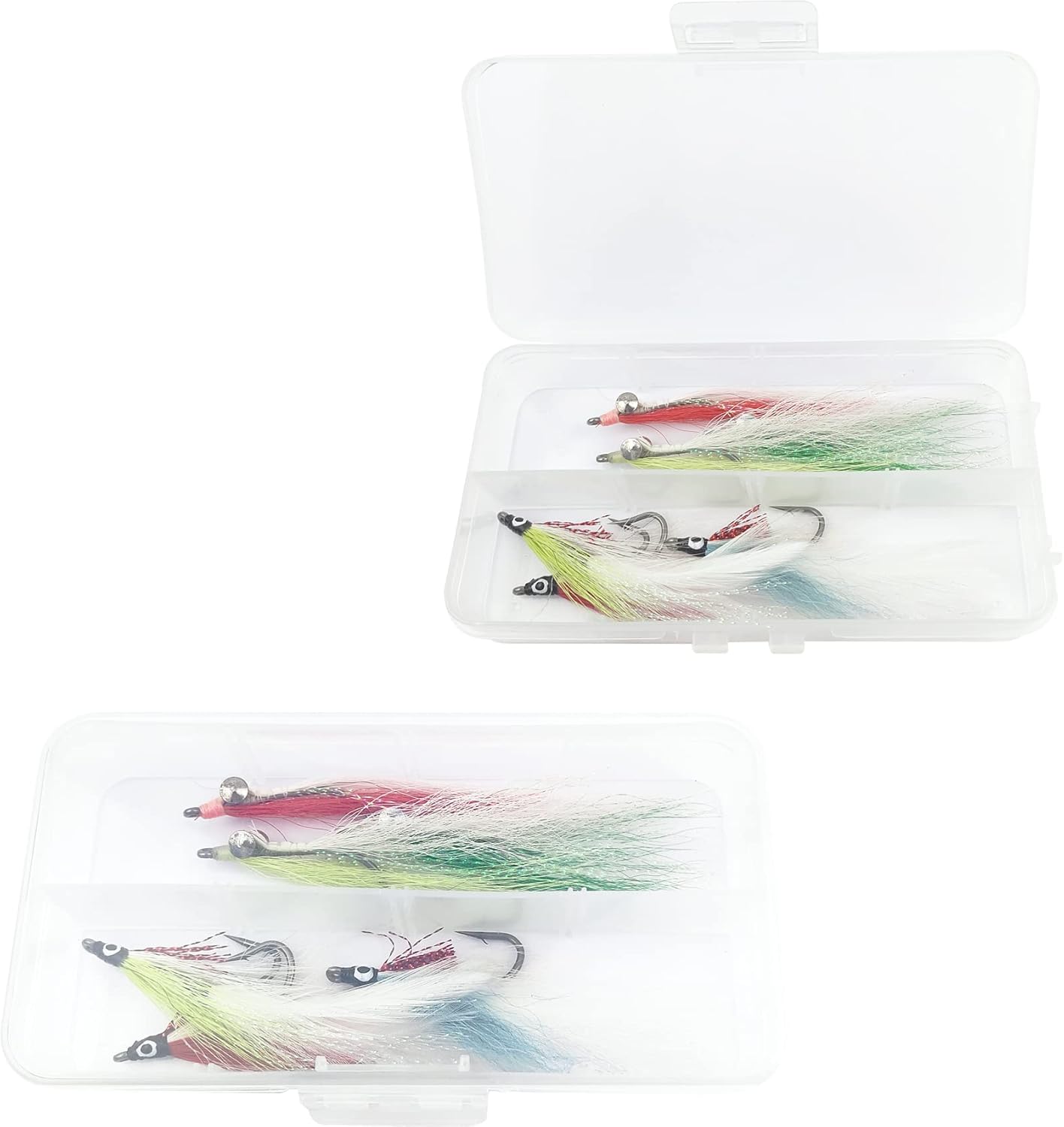 Fly Fishing Streamer Assortment Trout Handmade Fly Fishing Lures Wet Flies Streamer Saltwater Flies for Trout with Package Box(24PC BA 12 Woolybuggers Collection) : Sports & Outdoors