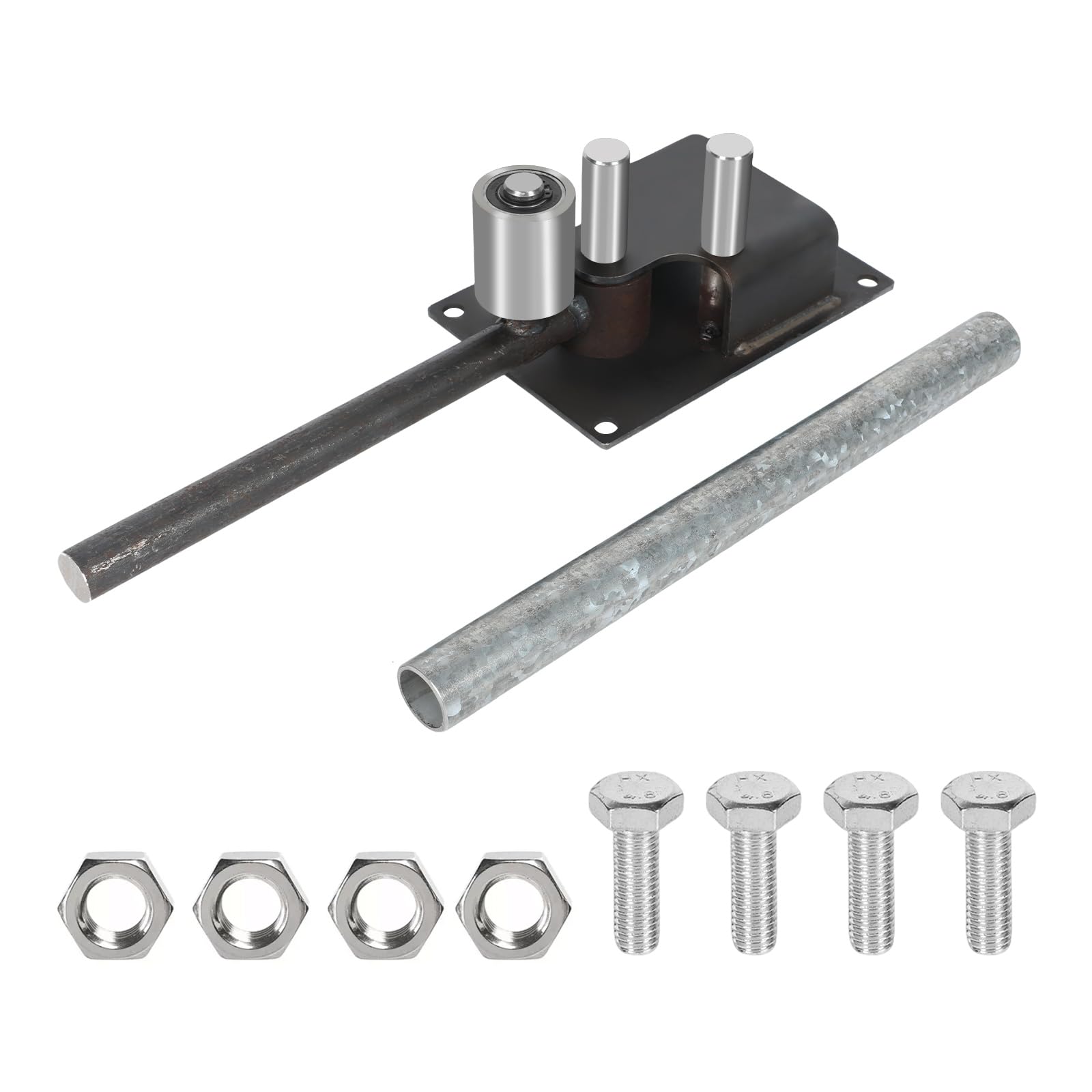 Barra de acero dobladora de tubos de 4 – 14 mm de diámetro, doblador manual con mango, barra de metal, herramienta de flexión para barras de refuerzo, herramienta de flexión para bricolaje y