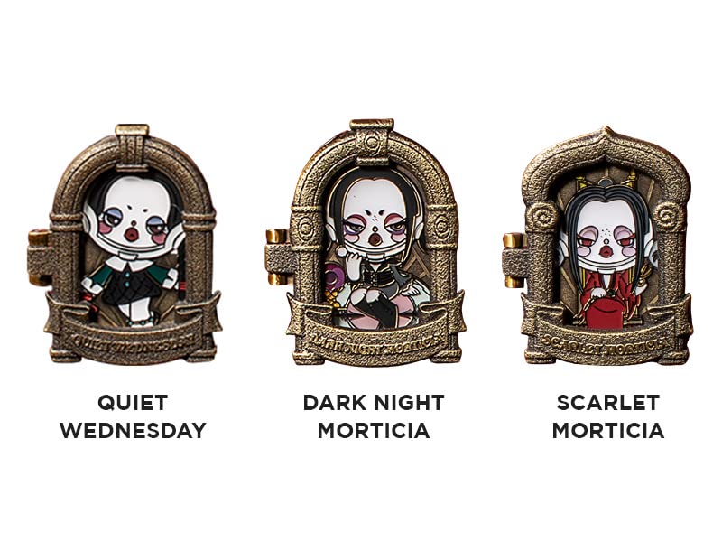 【最終値下】シークレット DEADPAN WEDNESDAY POP MART POP MART x SKULLPANDA A Family Deadpan Wednesday Secret Mini