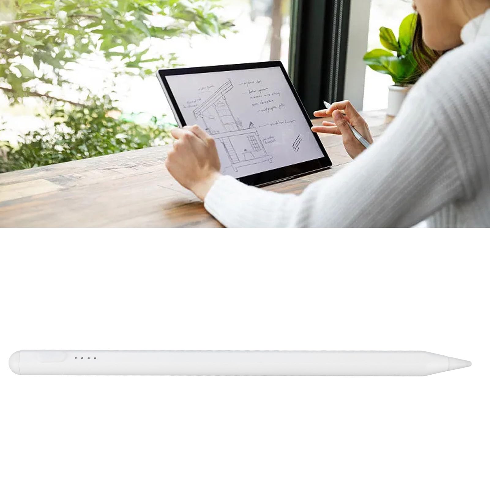 Ejoyous Lápiz Táctil Capacitivo Universal, Carga Magnética de 110mAh